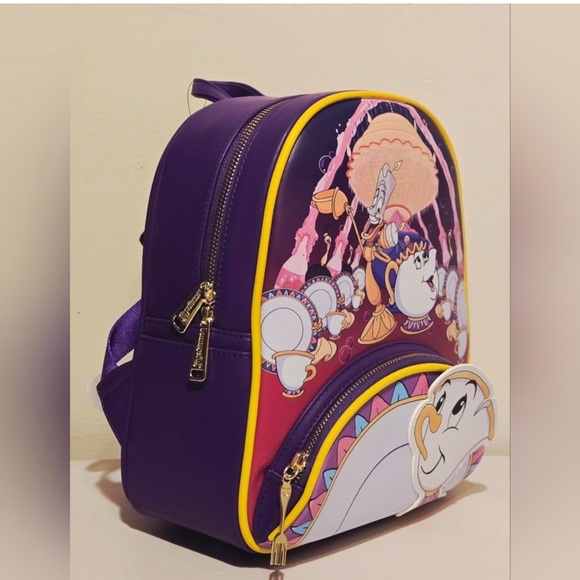 NWT Loungefly Be Our Guest Loungefly - Picture 3 of 5